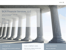 Tablet Screenshot of bcrfinancial.com
